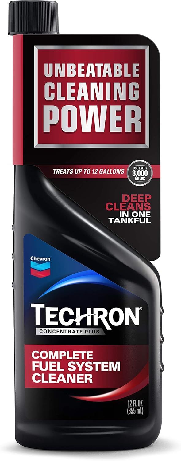 Chevron 67740-CASE Techron Concentrate Plus Fuel System Cleaner - 12 oz. (Pack of 6) 12 Fl Oz (Pack of 6) 12 oz.